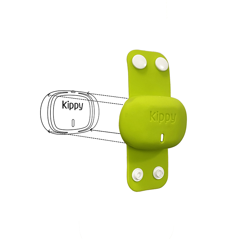 Étui en silicone pour protection Kippy EVO - vert